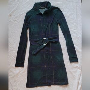 Derek Heart Flannel Dress